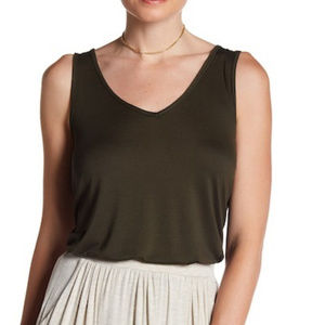 Bobeau Knit Tie Back Tank